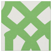 Kelly Green Trellis Large Scale Stoff (Nahaufnahme)
