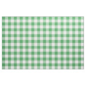 Kelly Green und White Gingham Pattern Fabric Stoff (Fat Quarter (45,7 x 55,9 cm))