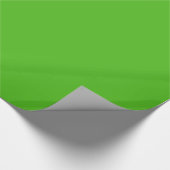 Kelly Green Wrapping Paper Geschenkpapier (Ecke)