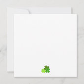 Kelly-grün „Shamrocks Falling“ (Rückseite)