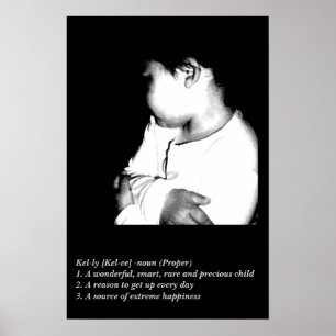Kelly-Holzkohle Poster
