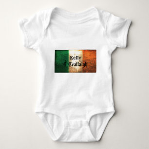 Kelly Irish Flag Baby Strampler