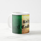 Kelly Irish Flag Kaffeetasse (Vorderseite Links)