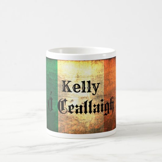 Kelly Irish Flag Kaffeetasse (Mittel)