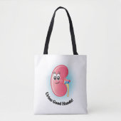 Kelly Kidney "Urine Good Hands" Tote Bag Tasche (Vorderseite)