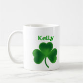 Kelly-Kleeblatt Kaffeetasse (Links)