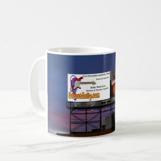 Kelly Mark Live Tasse (Vorderseite Links)