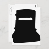 Kelly-Maske Postkarte (Vorne/Hinten)