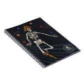 Kelly Nickels / Juggling Bones Notebook Notizblock (Rechte Seite)