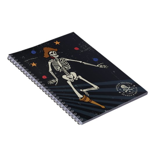 Kelly Nickels / Juggling Bones Notebook Notizblock (Rechte Seite)