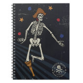 Kelly Nickels / Juggling Bones Notebook Notizblock (Vorderseite)
