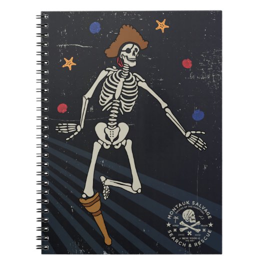 Kelly Nickels / Juggling Bones Notebook Notizblock (Vorderseite)