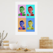 Kelly Pop Poster (Küche)