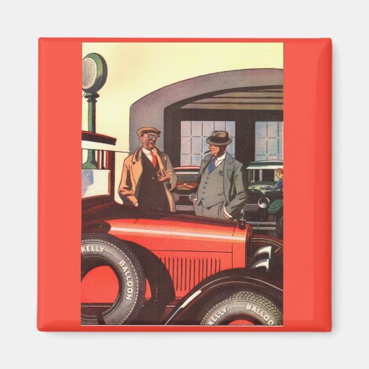 Kelly Springfields reifen in den 1920er Jahren und Magnet (Vorne)