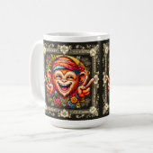  "Kelly the Chill Monkey Mug" Kaffeetasse (Vorderseite Links)