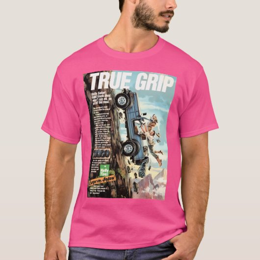 Kelly Tires - True Grip Ad T-Shirt (Vorderseite)