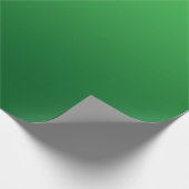 Kelly zu Waldgrün-Verlauf Geschenkpapier (Ecke)