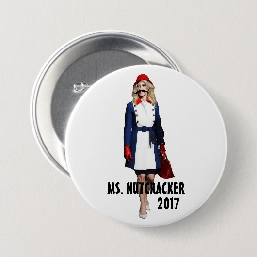 Kellyanne Conways Eröffnungsausstattung Button (Vorne & Hinten)