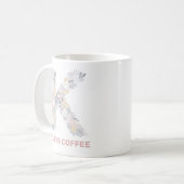 KELLYS COFFEE-Tasse mit bearbeitbarem Text Kaffeetasse (Vorderseite Links)