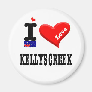 KELLYS CREEK - I-Liebe Magnet