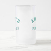 Kelly's Irish Pub Mattglas Bierglas (Mittel)