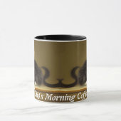 Kelly's Morgenkaffee Personalisiert anpassbar Tasse (Zentrum)