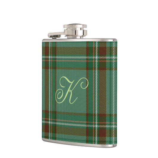 Kellytartan-Flasche Flachmann (Links)