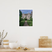 Kelmscott Manor (Foto) Poster (Küche)