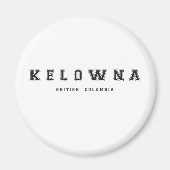 Kelowna British Columbia Magnet (Vorne)
