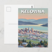 Kelowna Canada Travel Postkarte (Vorne/Hinten)