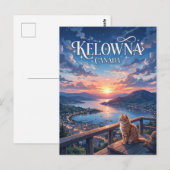 Kelowna Kanada Postkarte (Vorne/Hinten)