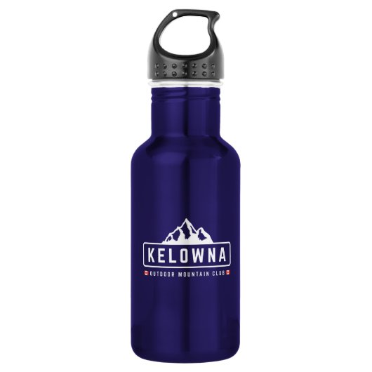 Kelowna Outdoors Edelstahlflasche (Vorderseite)