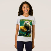 Kelp Forest Playground: The Otter’s World T-Shirt (Vorne ganz)