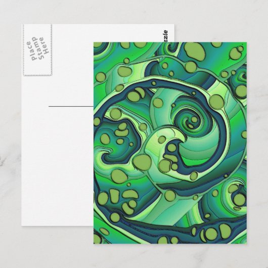 Kelp Postkarte (Vorne/Hinten)