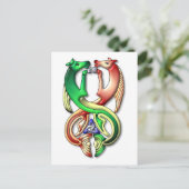 Kelpie Colors Postkarte (Stehend Vorderseite)