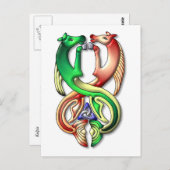 Kelpie Colors Postkarte (Vorne/Hinten)