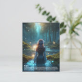 Kelpie Postkarte (Stehend Vorderseite)