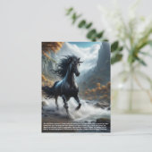 Kelpie Postkarte (Stehend Vorderseite)