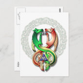 Kelpie Postkarte (Vorne/Hinten)