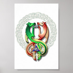 Kelpie-Rahmen Poster