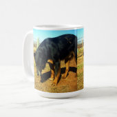 Kelpie Sooky Face, Kaffeetasse (Vorderseite Links)