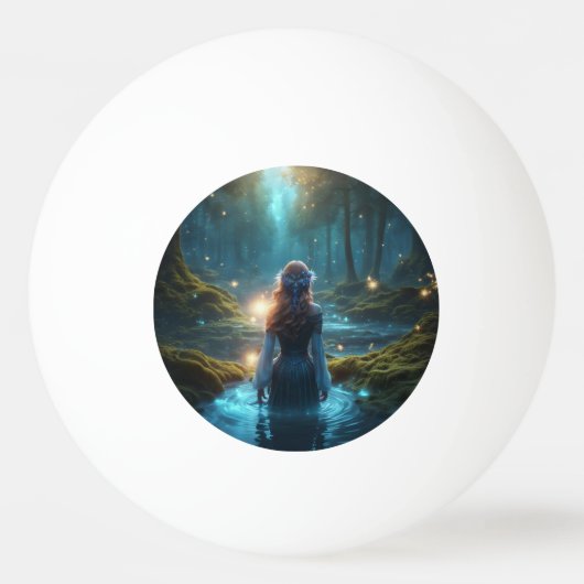 Kelpie Tischtennisball (Rückseite)