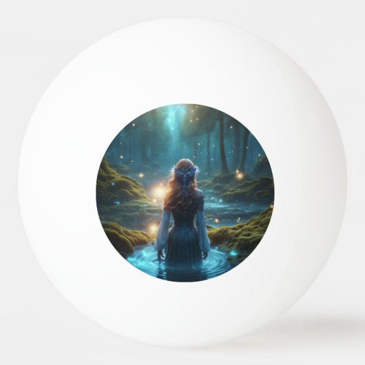 Kelpie Tischtennisball (Vorderseite)