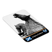 Kelpies & Statues in Falkirk / Scotland Art Magnet (Rechte Seite)