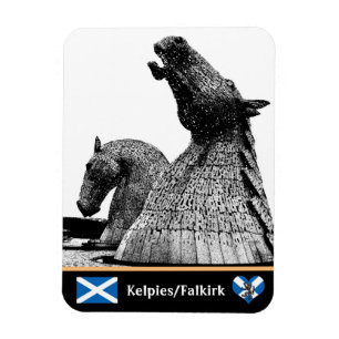 Kelpies & Statues in Falkirk / Scotland Art Magnet