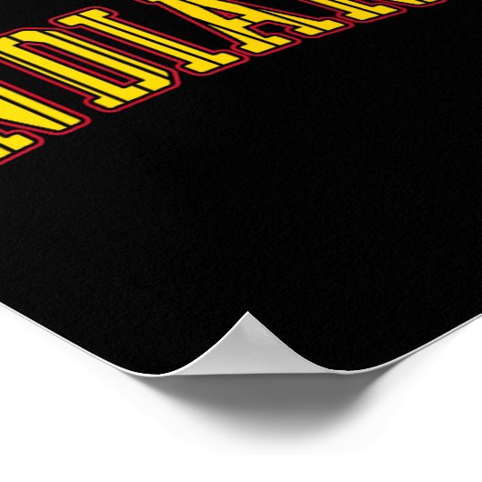 Kelsey Mitchell 0 Front & amp; Back Name Number Sh Poster (Ecke)