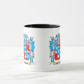 Kelsey Wappen - Familienwappen Tasse (Zentrum)