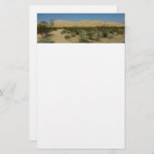 Kelso Dunes im Mojave Nationalpark Briefpapier (Vorne/Hinten)