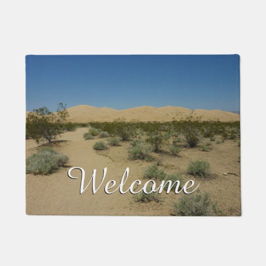 Kelso Dunes im Mojave Nationalpark Fußmatte (Vorderseite)