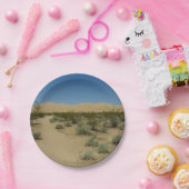 Kelso Dunes im Mojave Nationalpark Pappteller (Party)